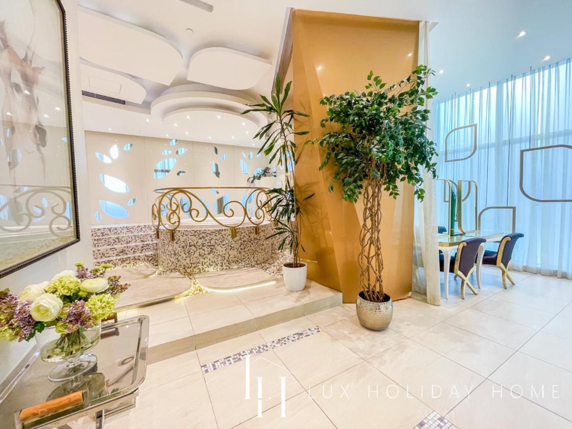 Lux - Lavish Suite With Full Palm Jumeirah View 1 Dubaj Kültér fotó