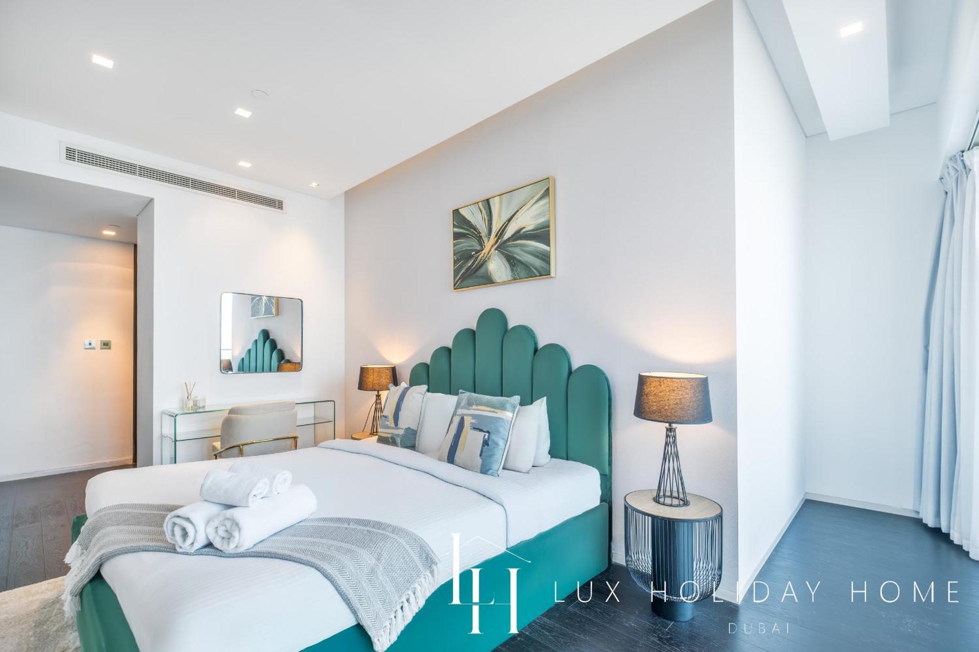Lux - Lavish Suite With Full Palm Jumeirah View 1 Dubaj Kültér fotó