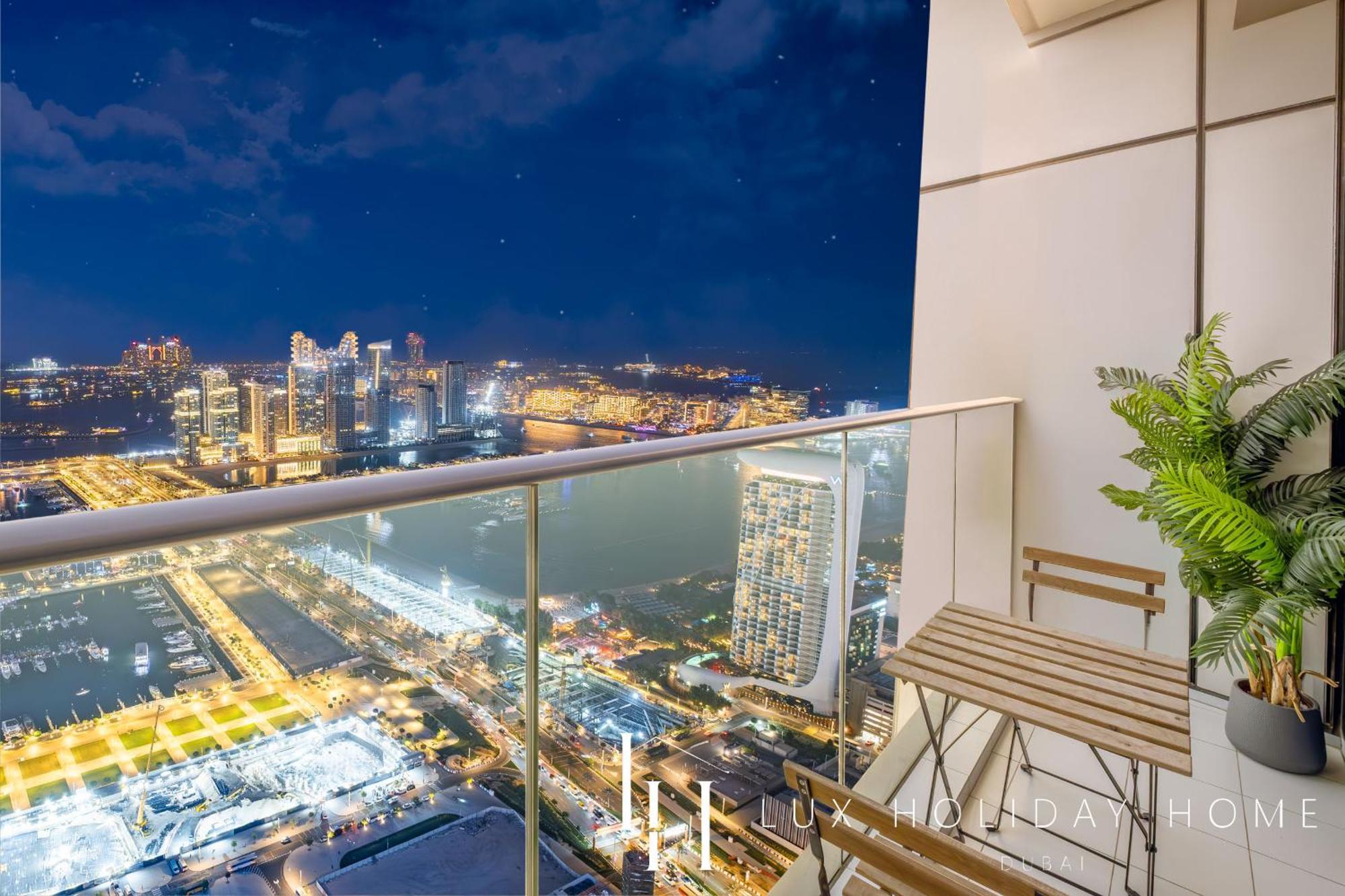 Lux - Lavish Suite With Full Palm Jumeirah View 1 Dubaj Kültér fotó