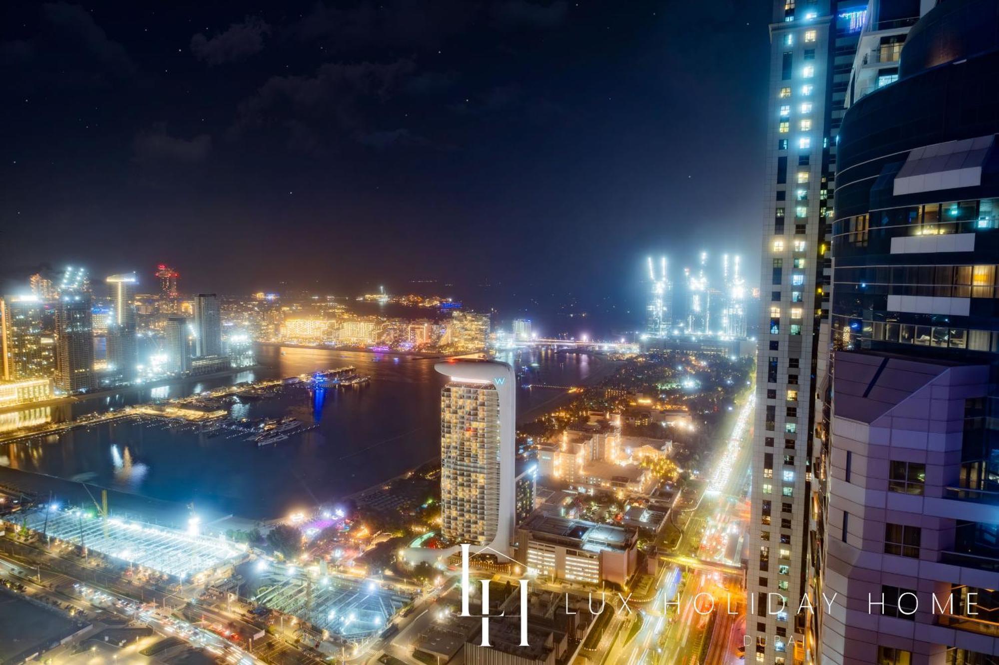Lux - Lavish Suite With Full Palm Jumeirah View 1 Dubaj Kültér fotó
