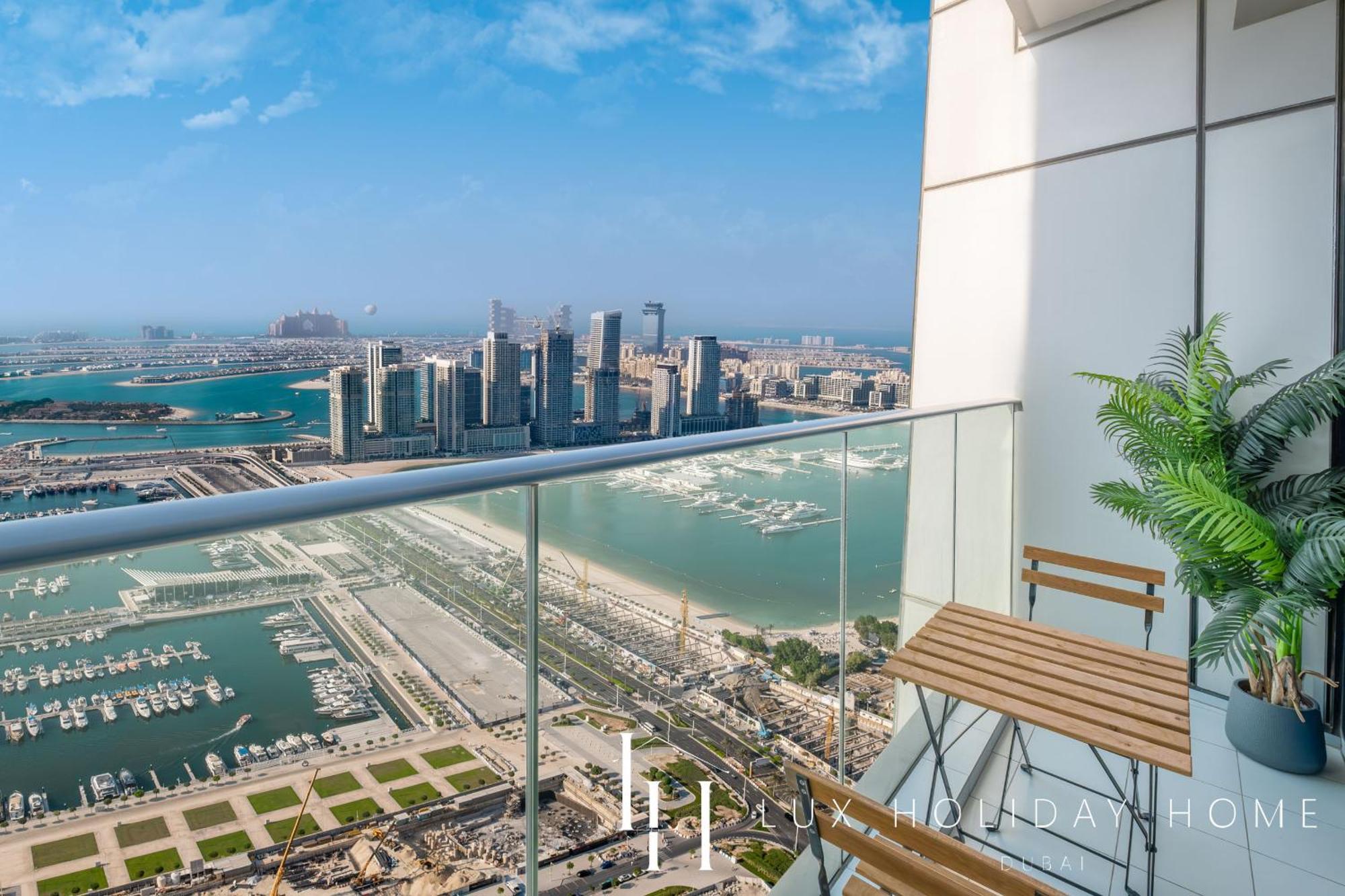 Lux - Lavish Suite With Full Palm Jumeirah View 1 Dubaj Kültér fotó