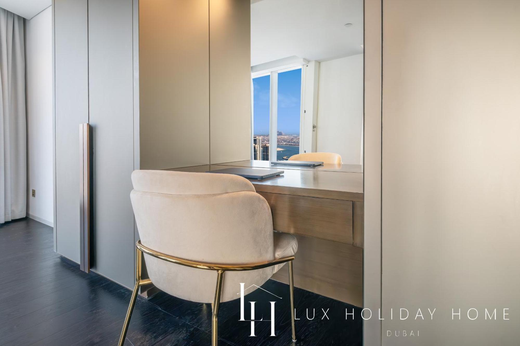 Lux - Lavish Suite With Full Palm Jumeirah View 1 Dubaj Kültér fotó