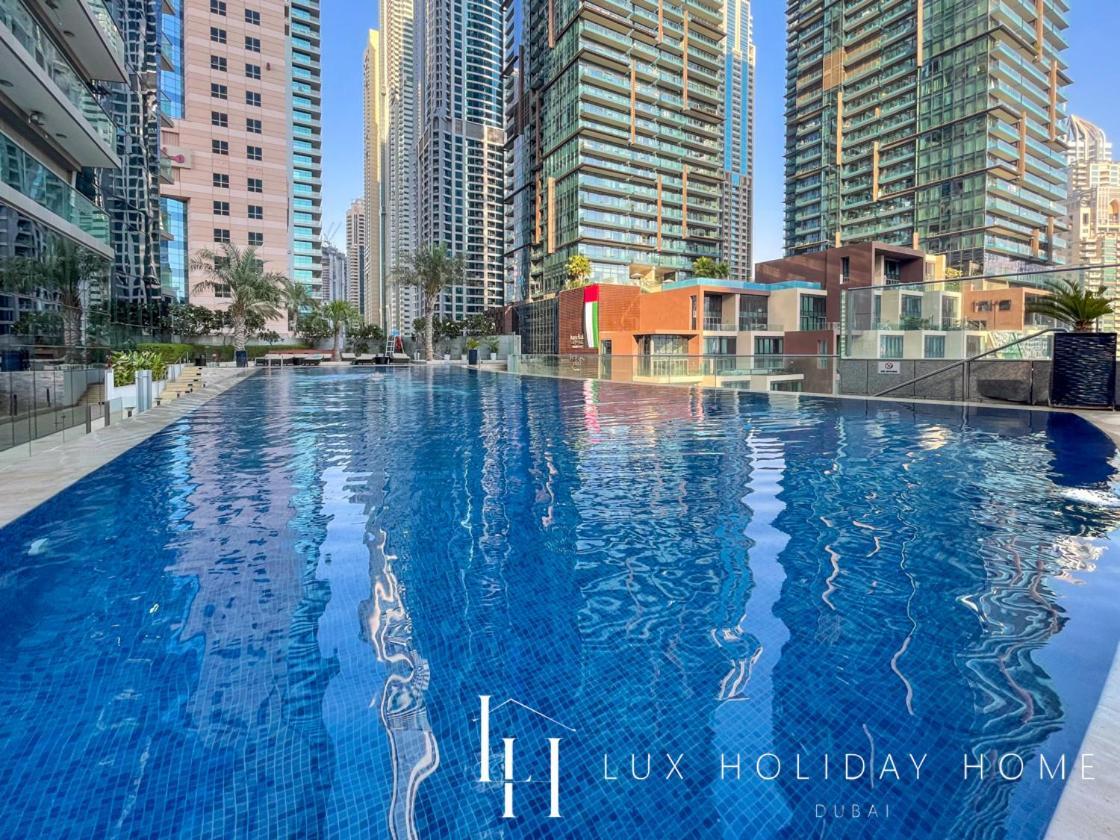 Lux - Lavish Suite With Full Palm Jumeirah View 1 Dubaj Kültér fotó