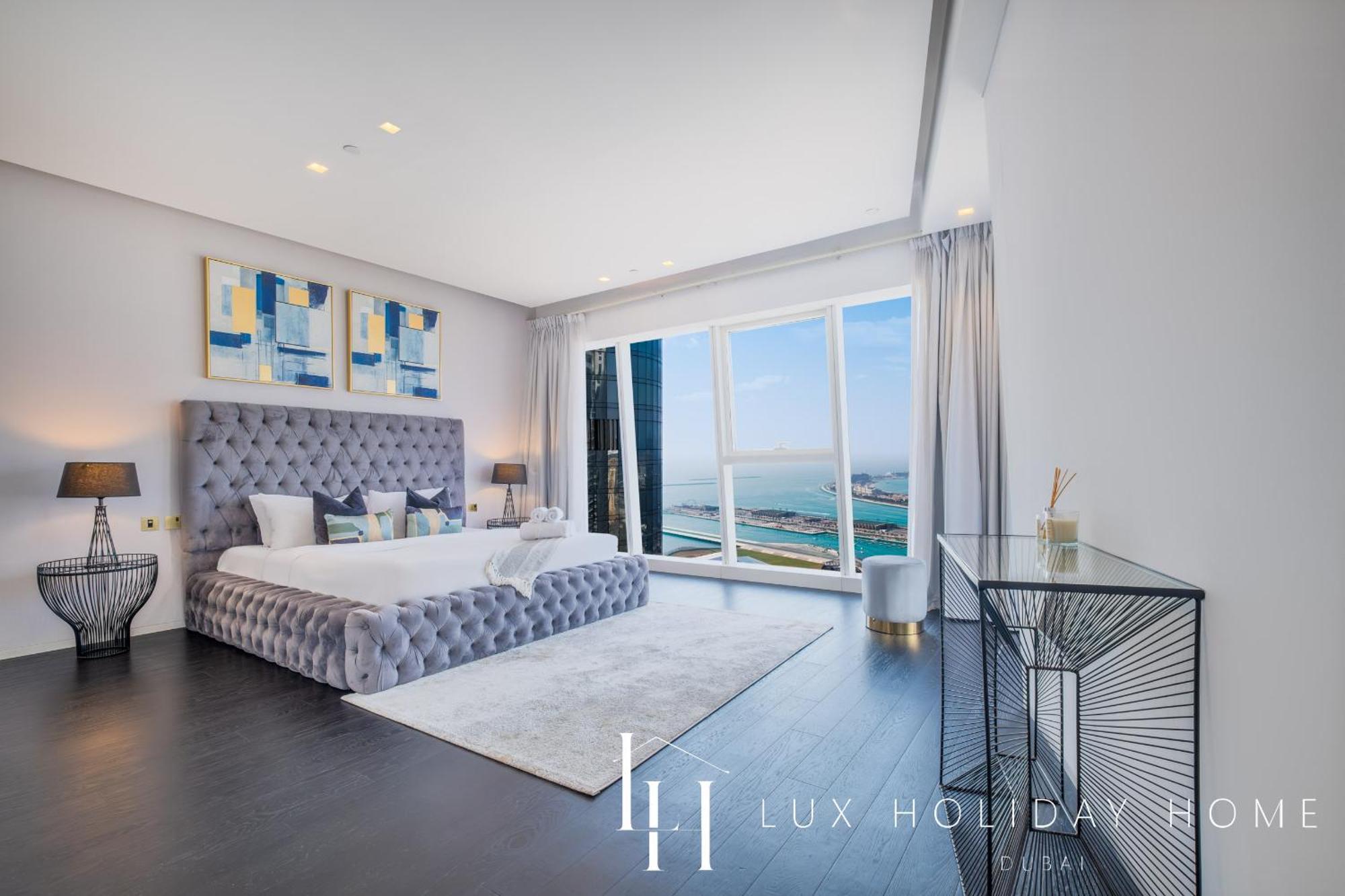 Lux - Lavish Suite With Full Palm Jumeirah View 1 Dubaj Kültér fotó